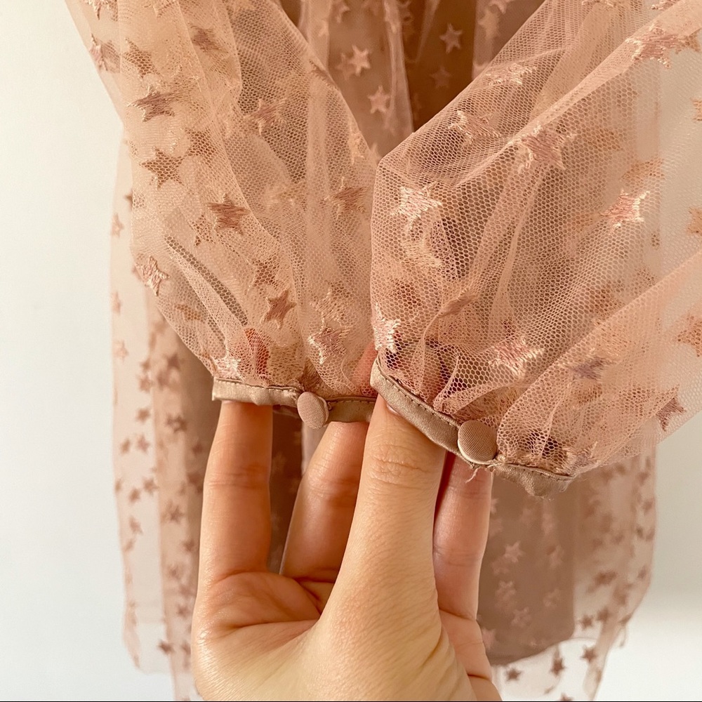 For Love And Lemons Peach Starlet Mini Dress Rare - Picture 11 of 14